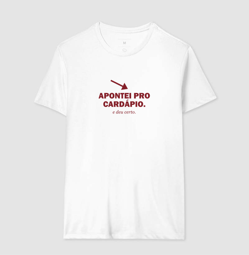 Camiseta Apontei pro Cardápio - Imagem 4