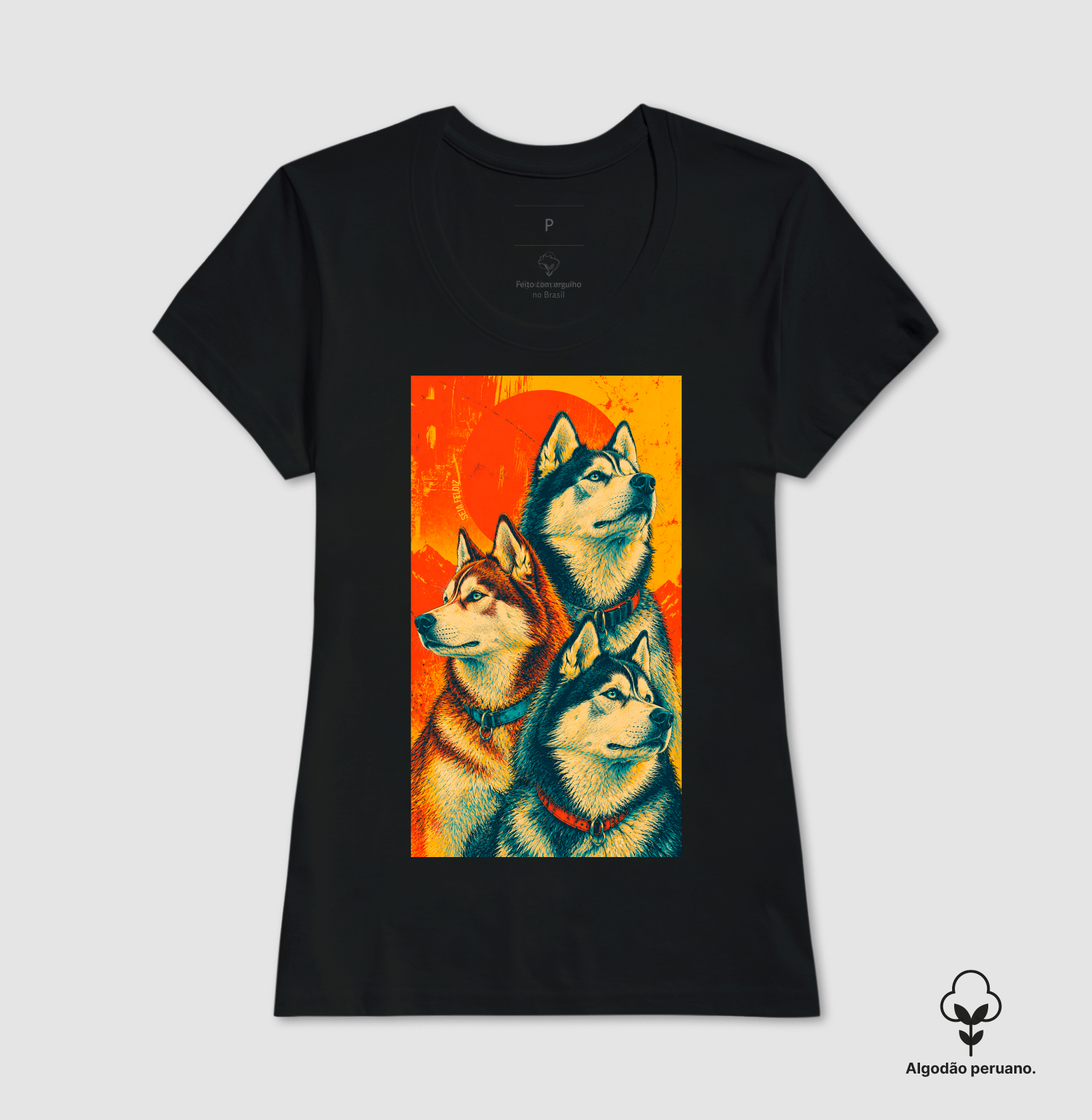🌅🐺 Husky Sunset ✨ - Imagem 4