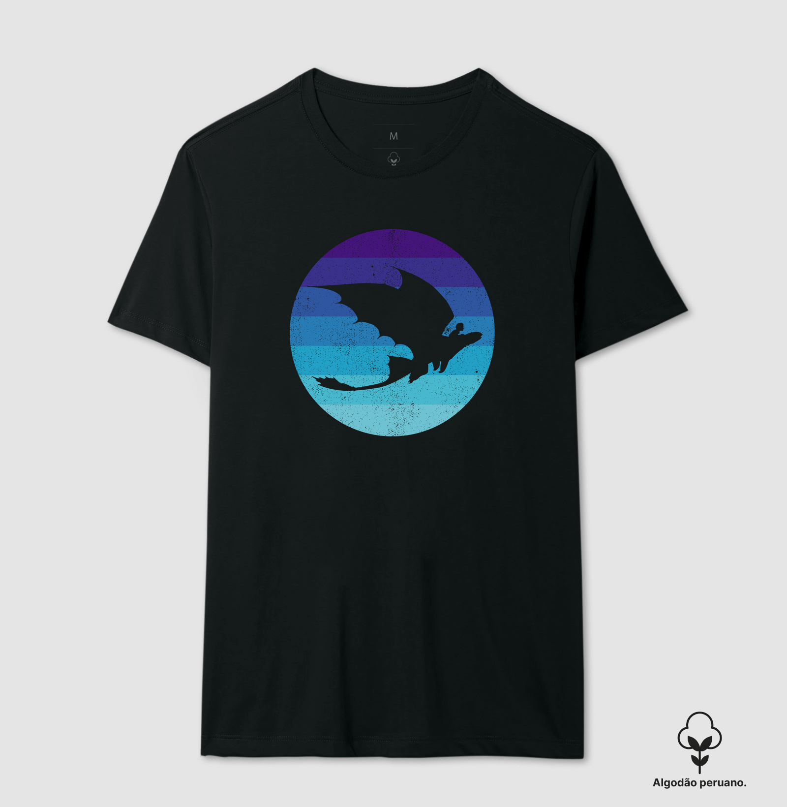 Camiseta Algodão Peruano Dragão Treinado - Imagem 2