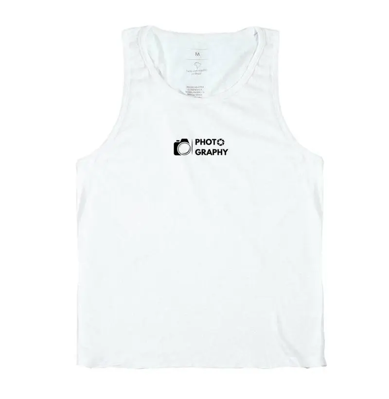 Camiseta regata, photo graphy - Imagem 2