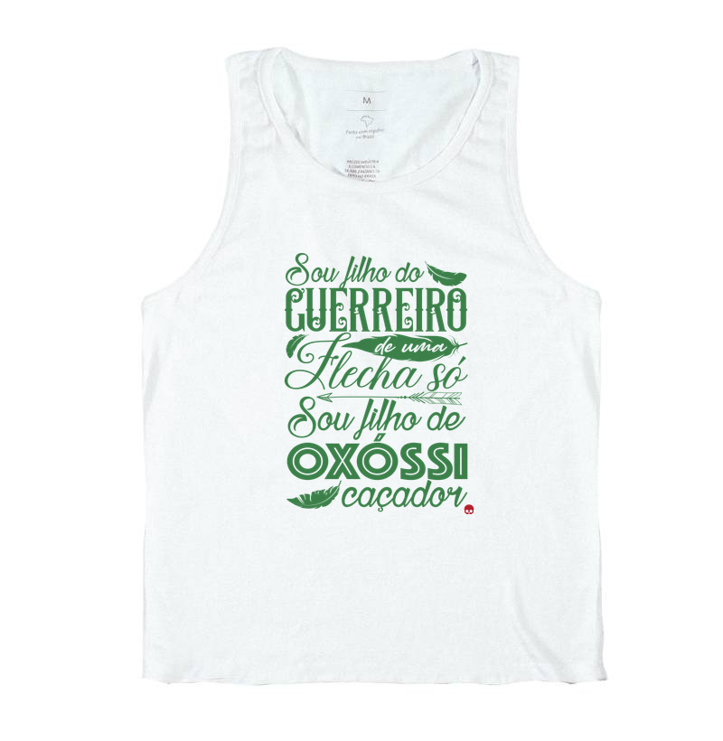 Camiseta Umbanda Oxóssi - Sou filho de um Guerreiro - Imagem 2