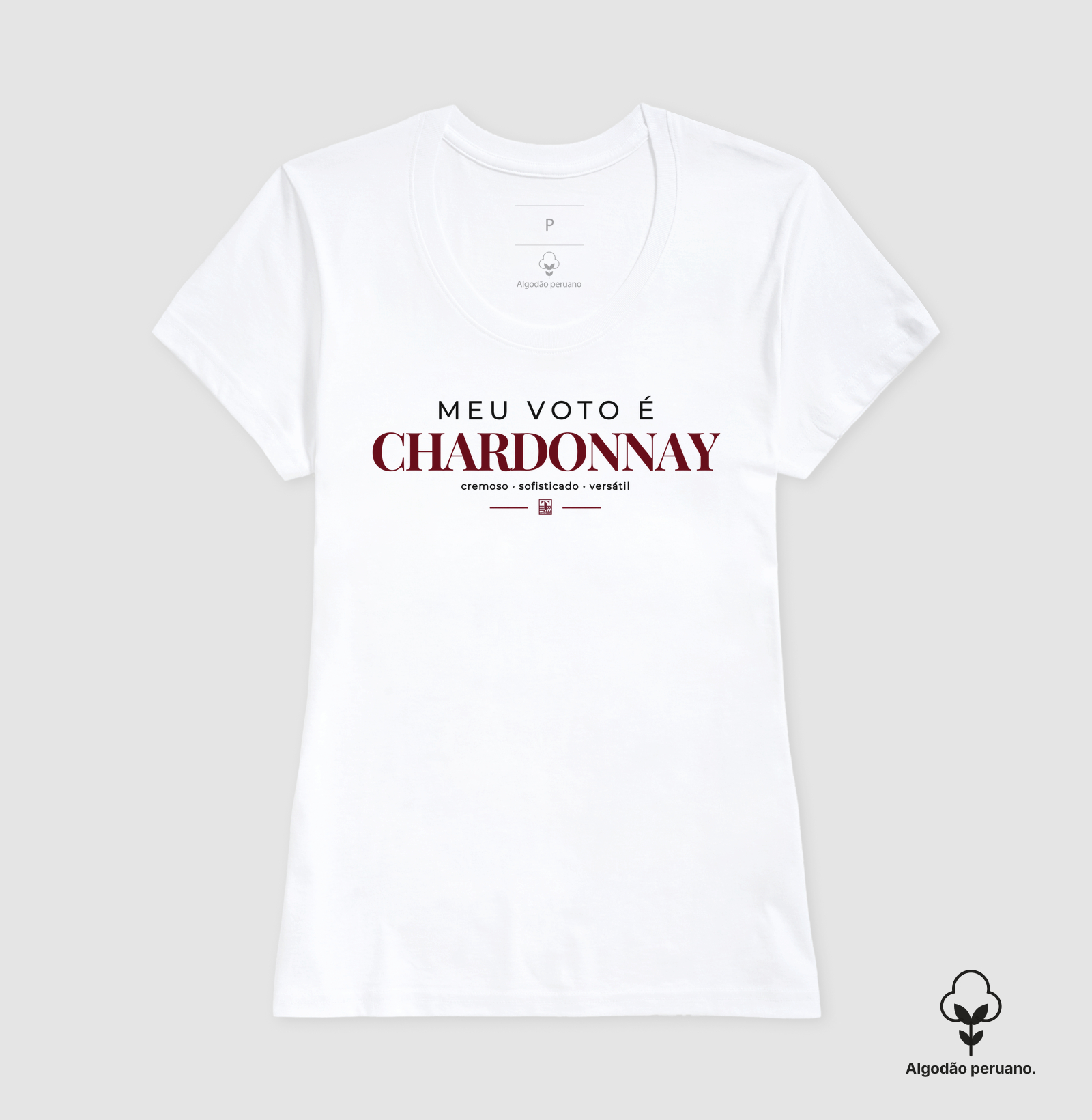 Camiseta Meu Voto é Chardonnay - Imagem 8