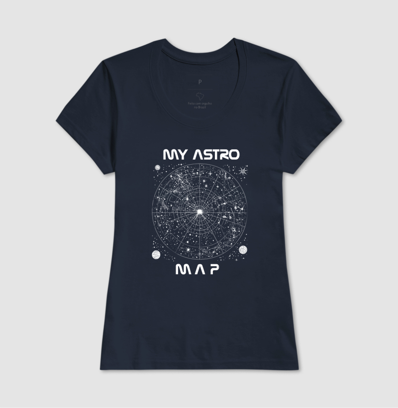 Camiseta - "My Astro Map" - Imagem 6