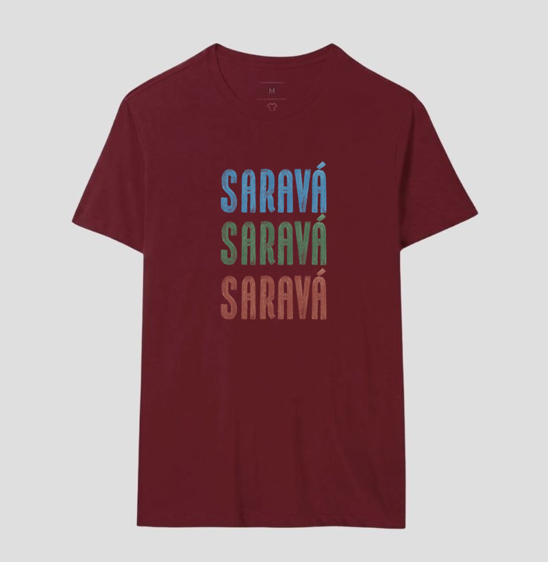 Camiseta Branca Unissex Saravá Brasilidades 100% Algodão - Imagem 7