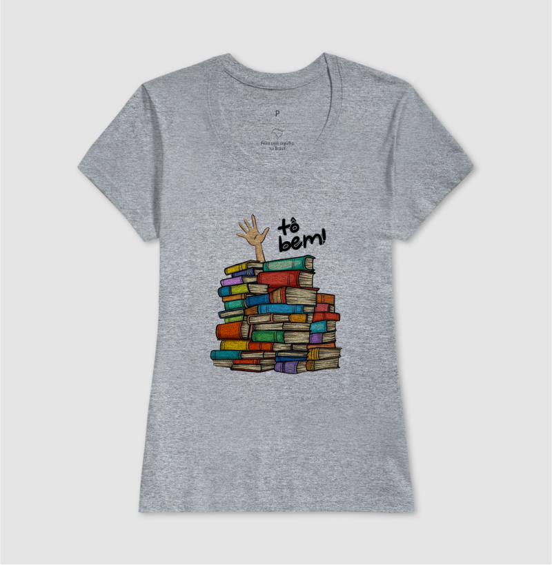 Camiseta Unissex Algodão Tô Bem - Imagem 9