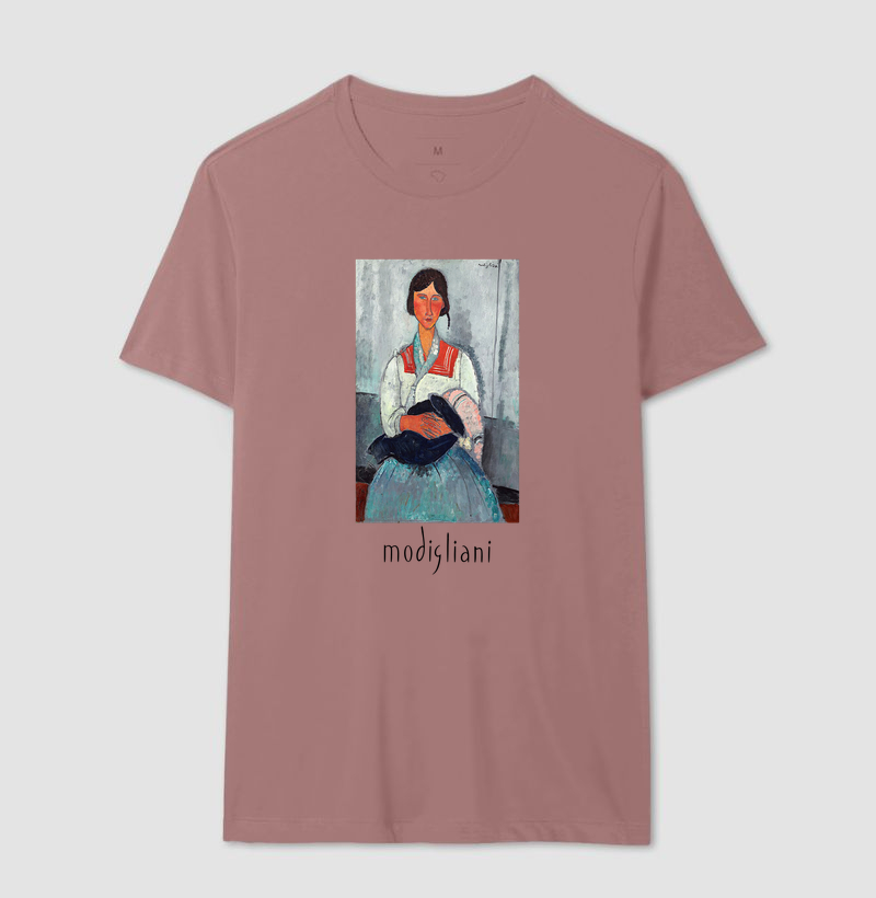 Camiseta Expressionista Italiana Modigliani  - Imagem 16