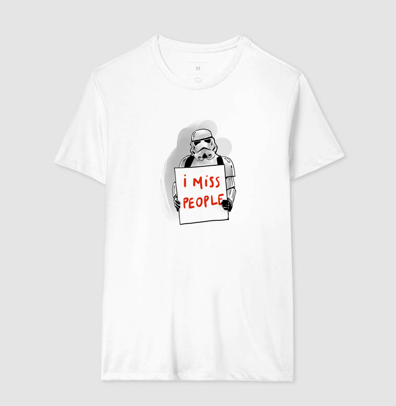 Camiseta I Miss People - Imagem 3