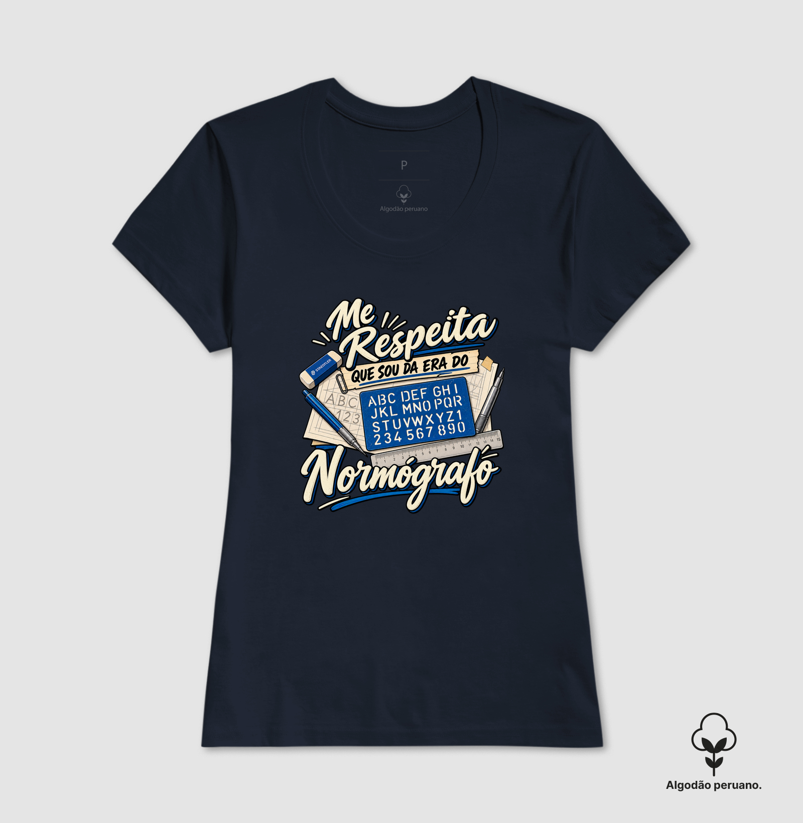 Me Respeita Sou da Era do Normógrafo - Imagem 8