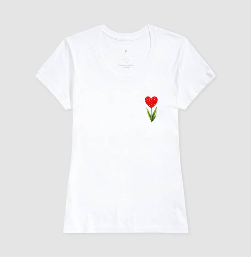 Camiseta Amor que Floresce - Imagem 5