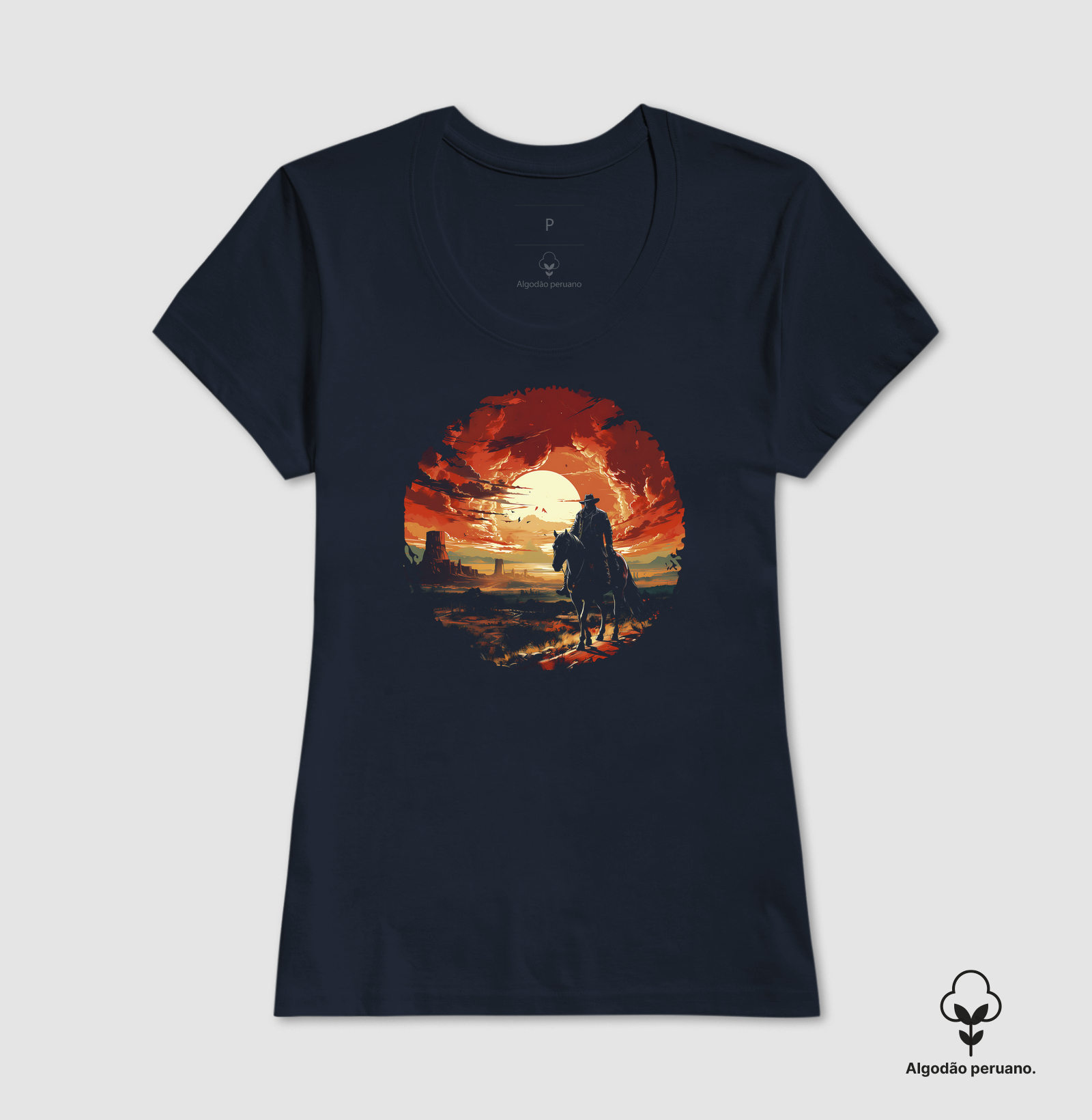 Camiseta Algodão Peruano Western Redemption - Imagem 6
