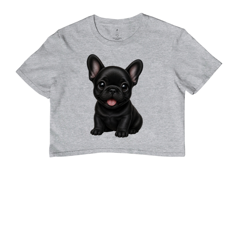 Bulldog (Buldogue) Francês Preto - Desenho Animado - Imagem 6