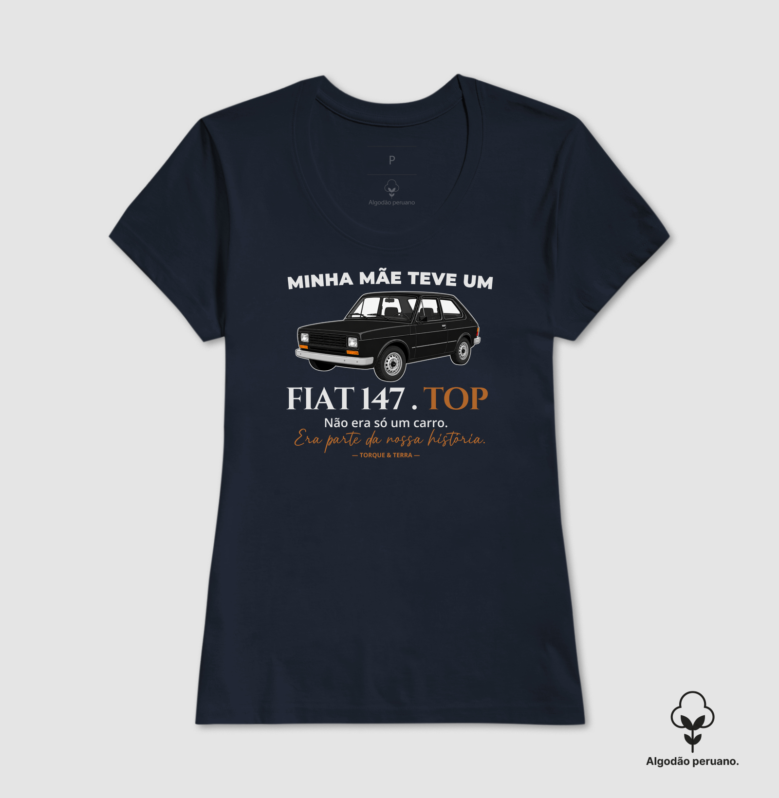 Minha mãe teve um  - Fiat 147 - preto personalizada - Imagem 3