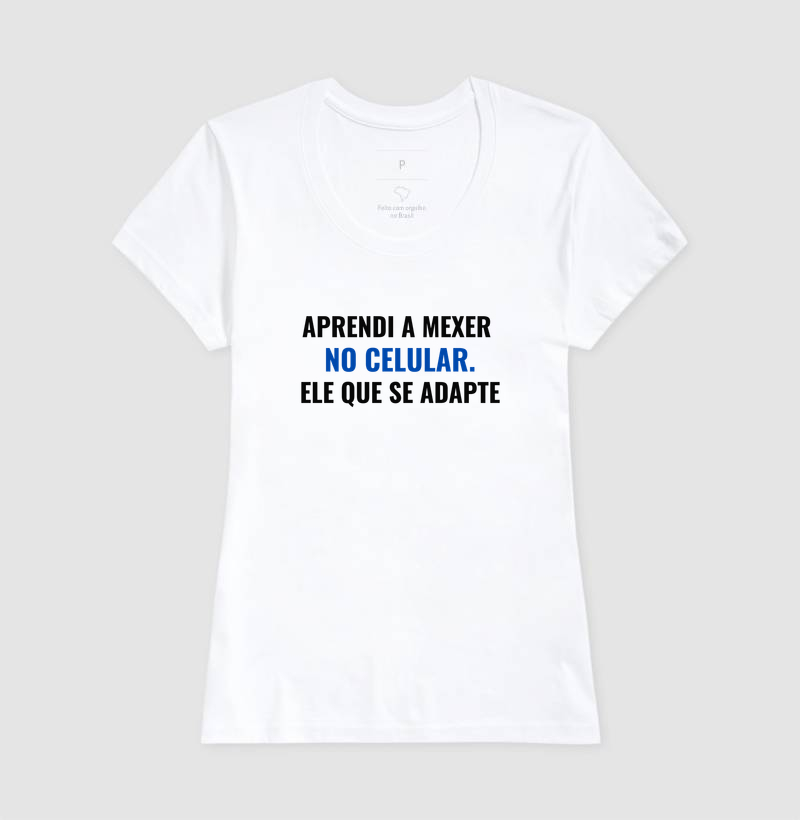 Aprendi a mexer no celular. Ele que se adapte - Imagem 5