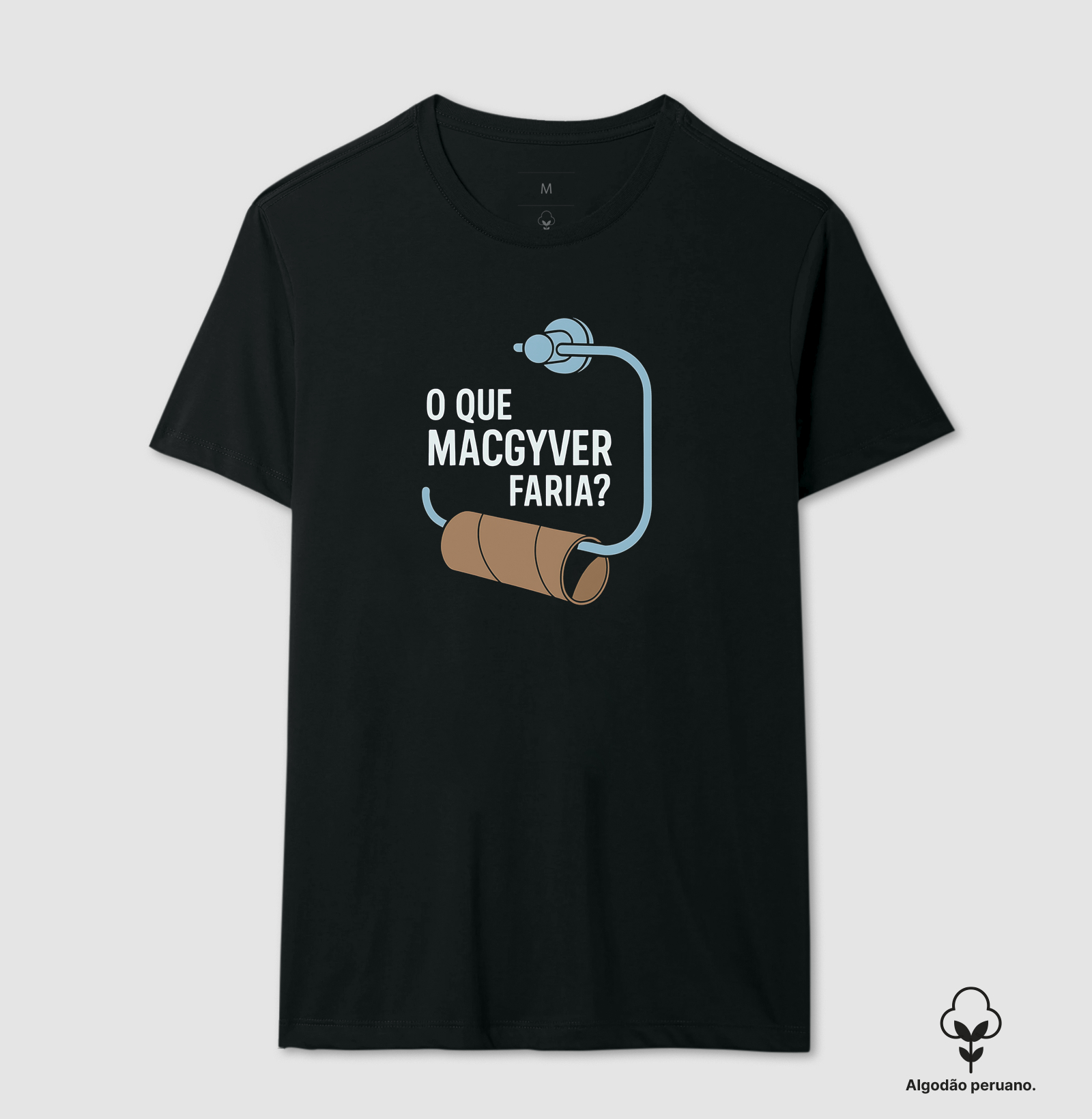 Camiseta Algodão Peruano Plano de Emergência - Imagem 2