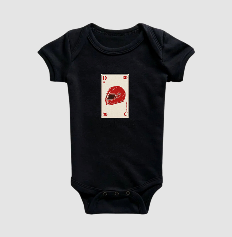 Body Infantil Carta do Capacete - Imagem 3
