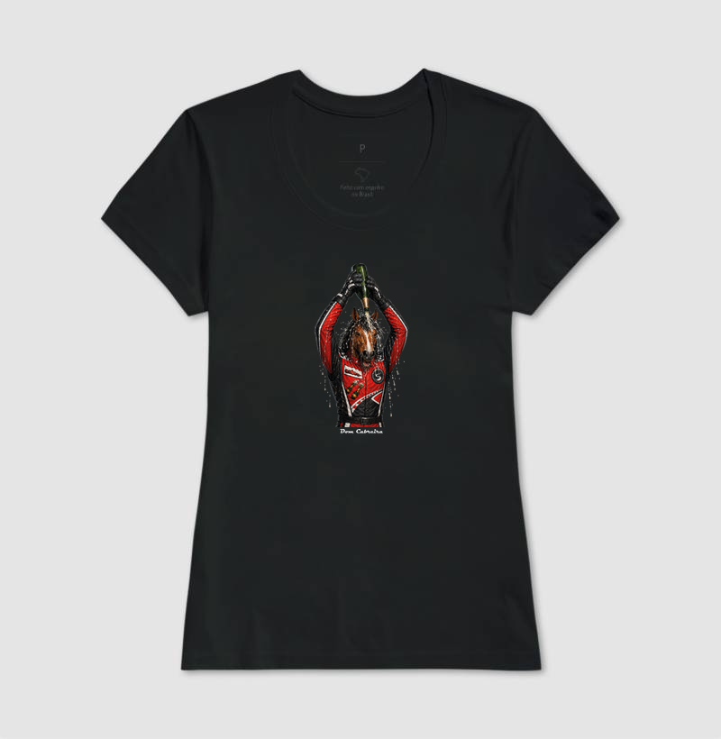 Camiseta Feminina Campeão de Corrida F1 - Imagem 5