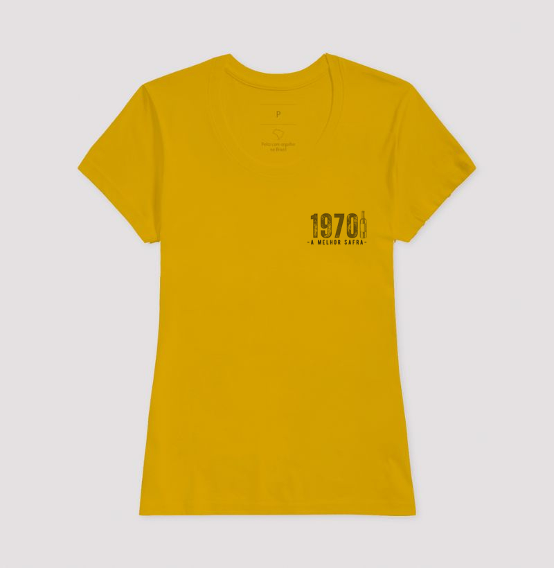 Camiseta Vinho - A Melhor Safra 1970 - Bolso (cor única) - Imagem 13