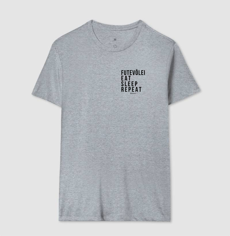 Camiseta Futevôlei. Eat. Sleep. Repeat. - Imagem 8