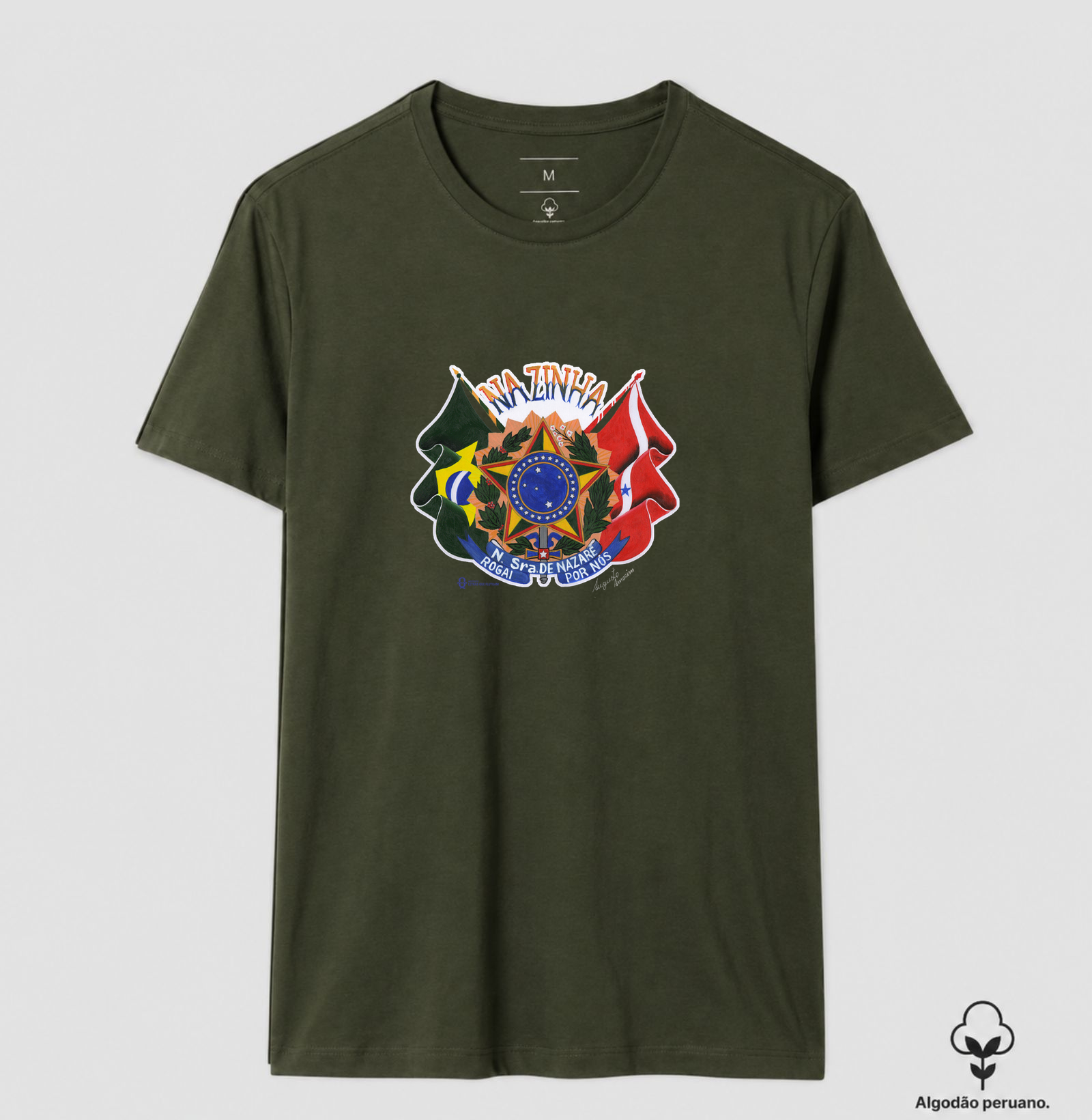 Camisa Círio - Brasão - Augusto - Imagem 9