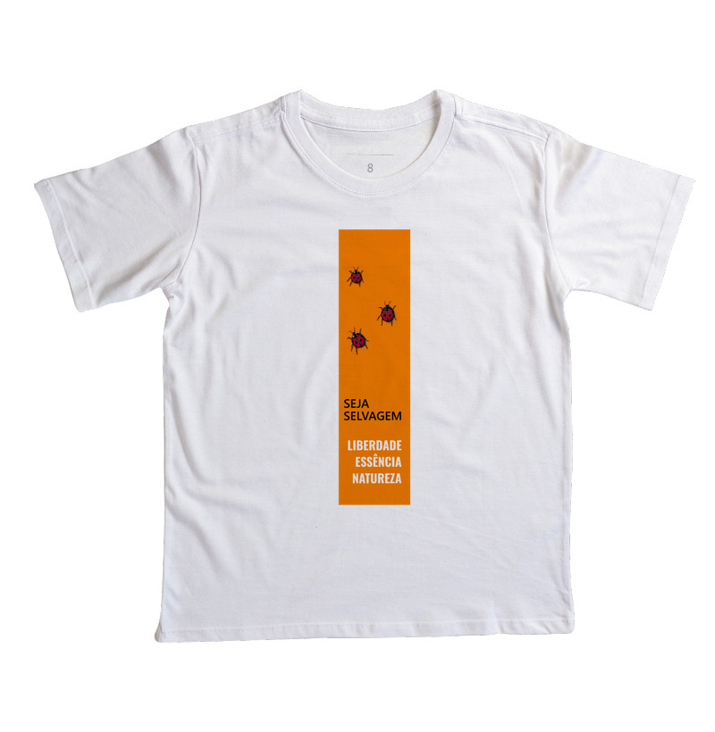 Camiseta Infantil Joaninhas (Seja Selvagem) - Imagem 3