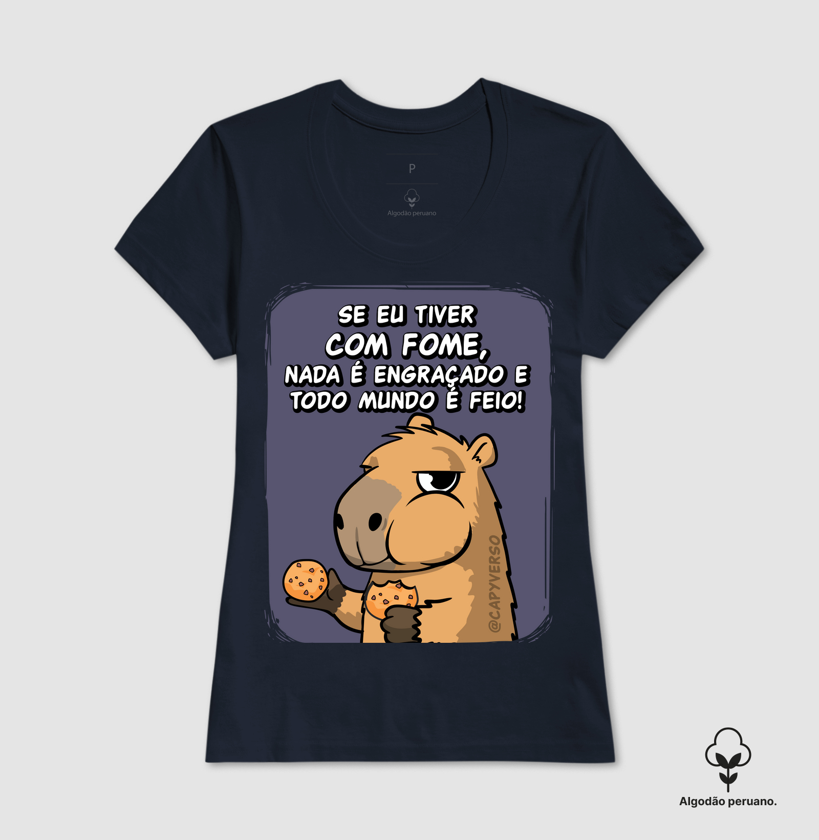 Camiseta Capivara com fome - Imagem 6