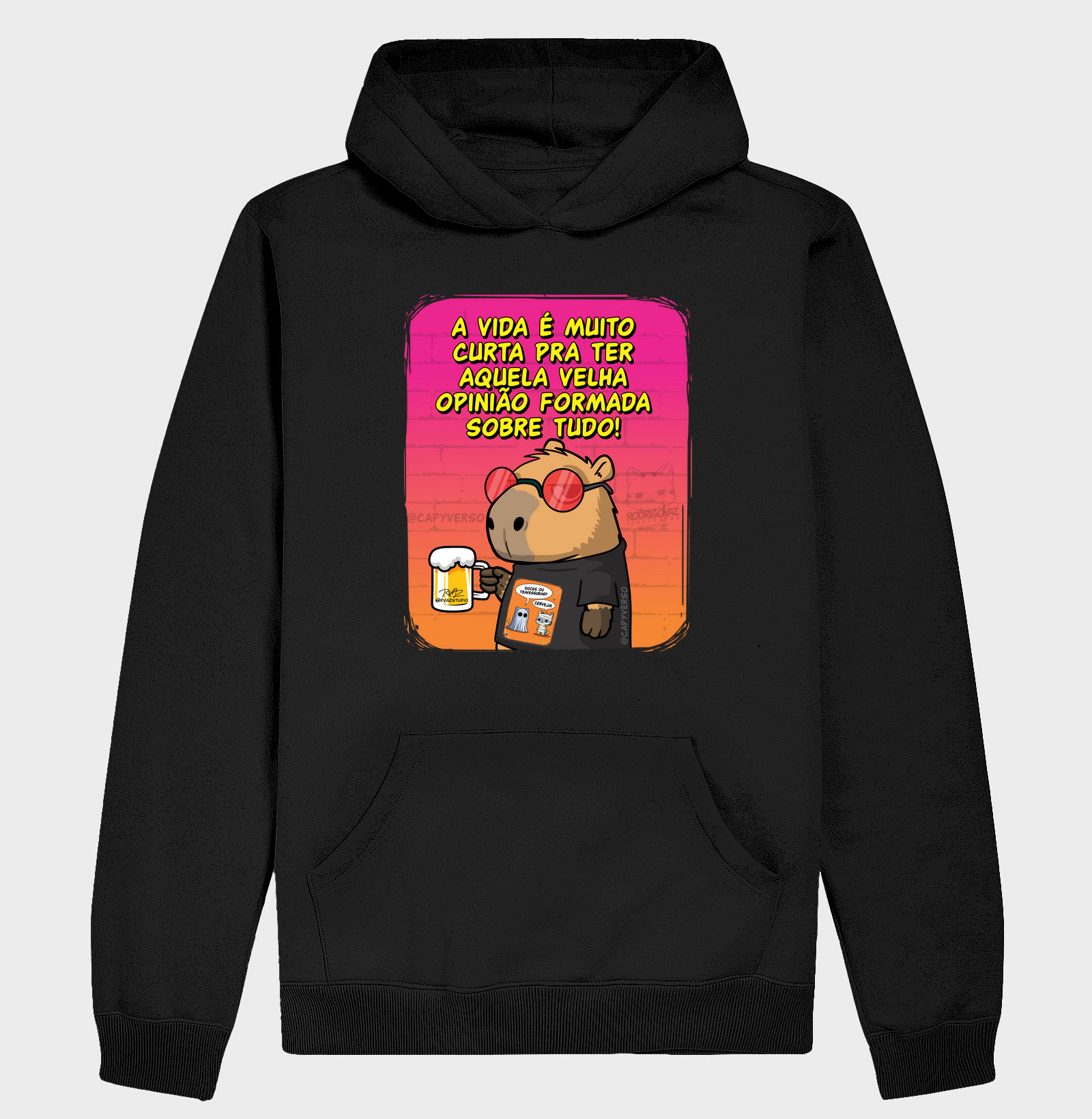 Camiseta Capivara Opinião - Imagem 2