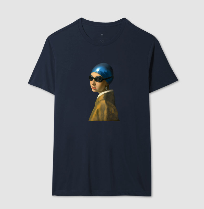 Camiseta - Raia Nove - A Moça com Toca e Óculos - Imagem 6