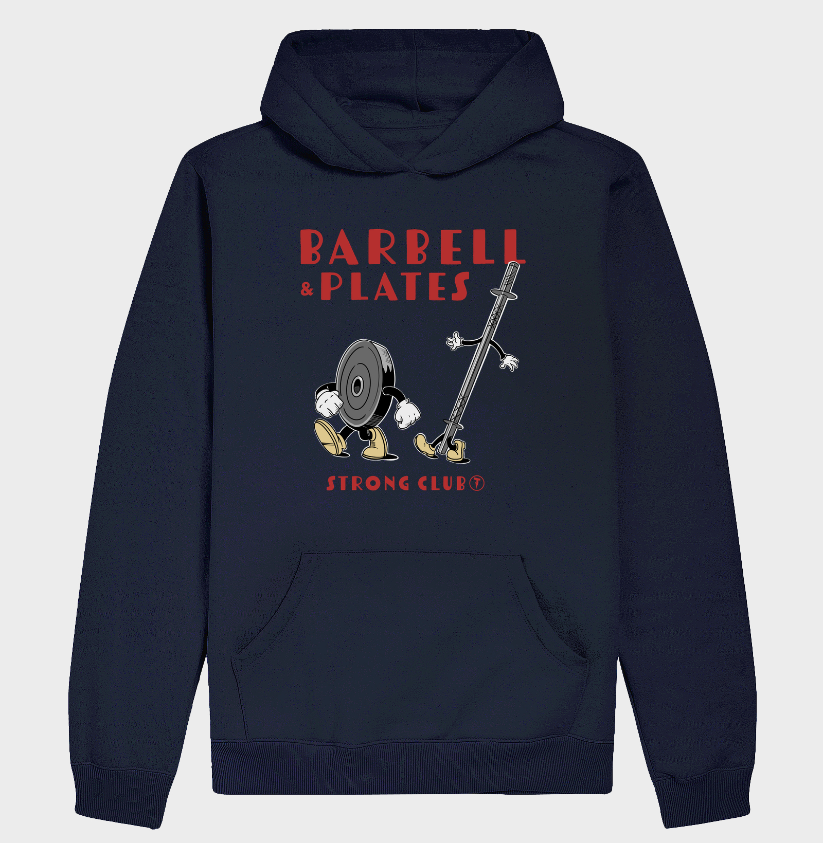 Camiseta Barbell & Plates Strong Club - Imagem 4
