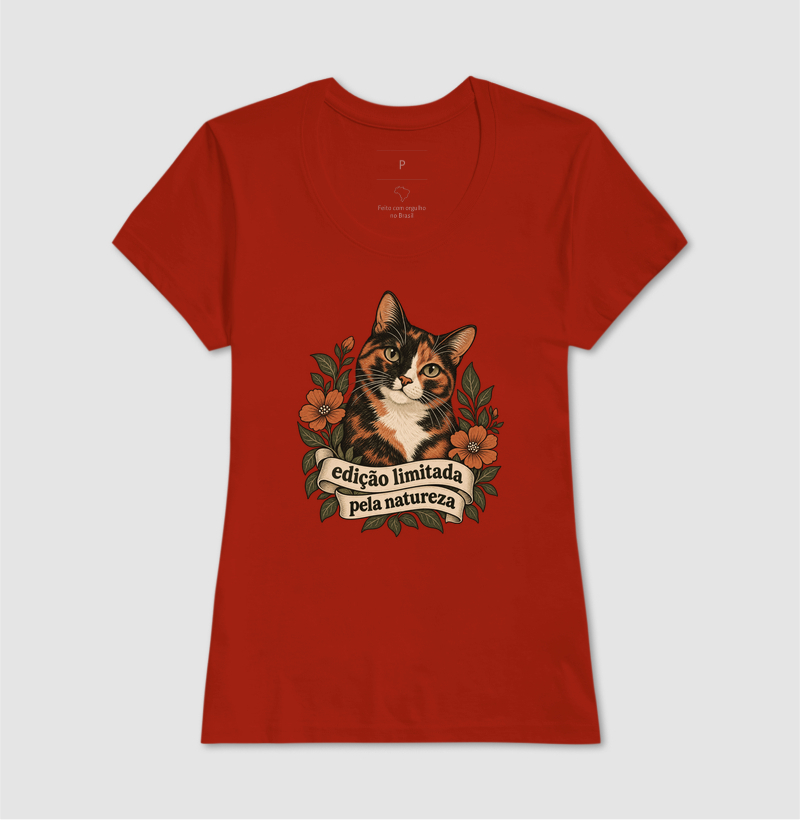 Camiseta Gata Tricolor "edição limitada pela natureza" | Pelo & Pano - Imagem 11