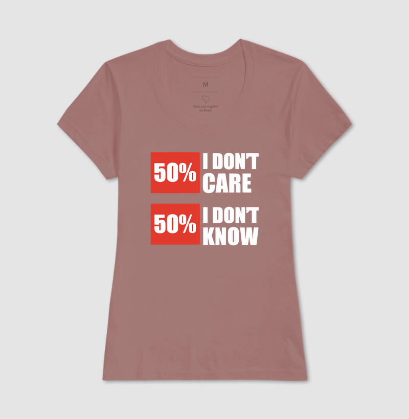 Camiseta Estou Meio a Meio - Imagem 13