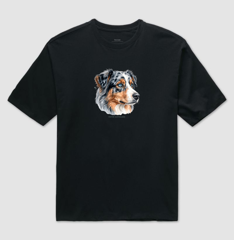 Cães - Pastor Australiano (Blue Merle) - Oversized - Imagem 4