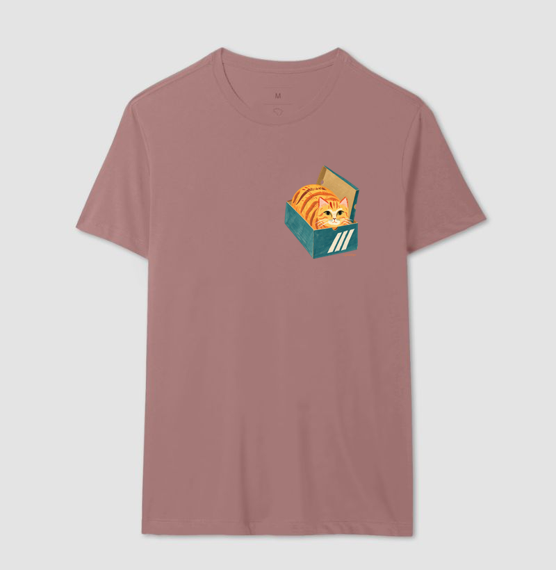 Camiseta Gato na Caixa de Sapato - Imagem 16