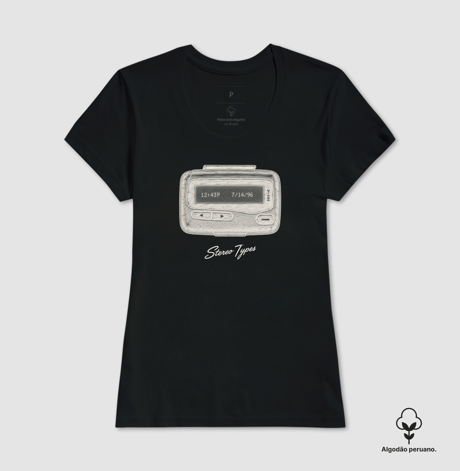 Pager · Anos 90 · Traço Claro · STEREO TYPES - Imagem 3