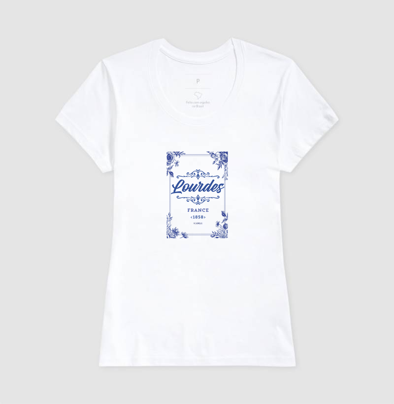 Camiseta Nossa Senhora de Lourdes - Imagem 6
