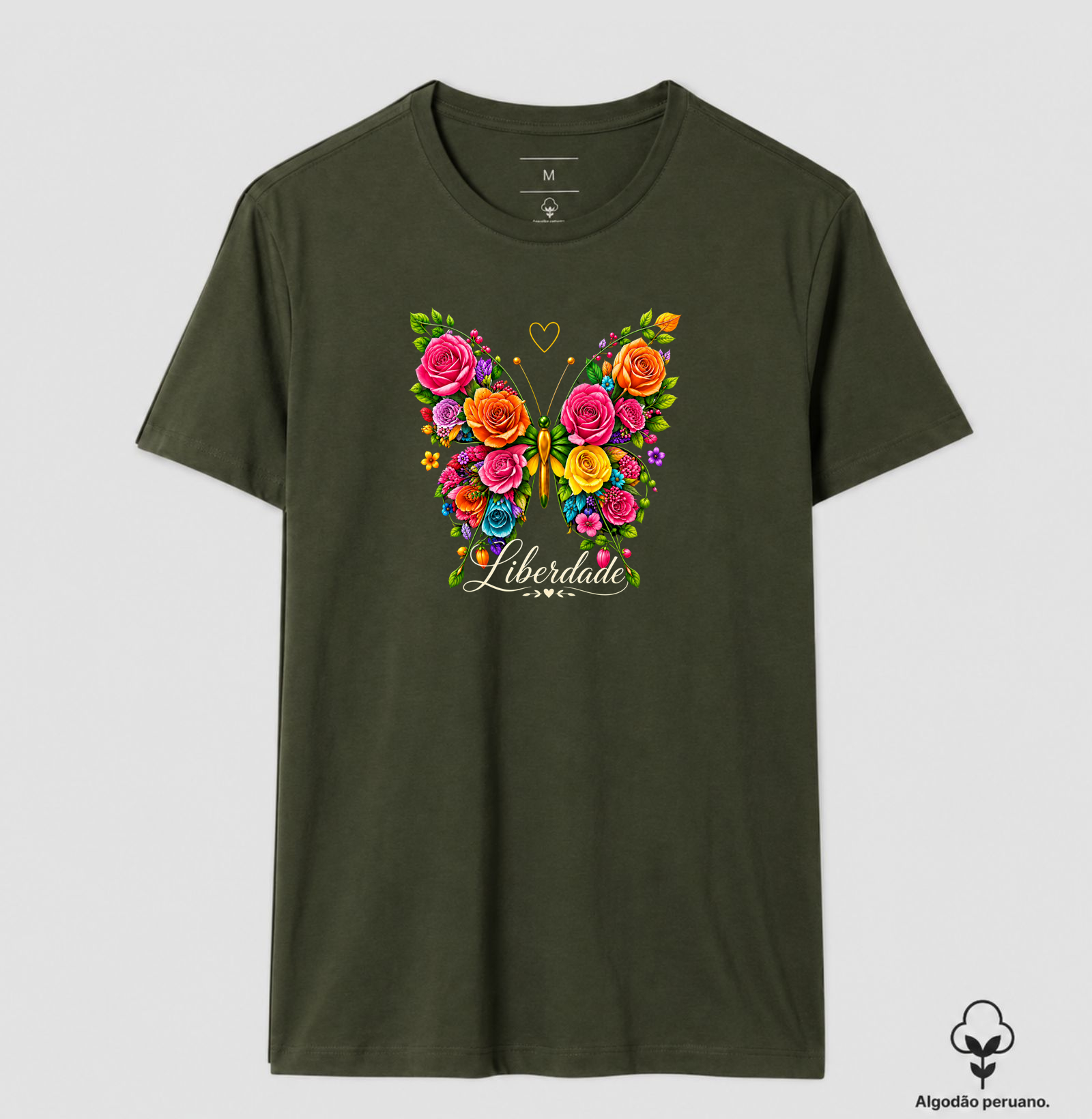 Camiseta Borboleta Liberdade - Imagem 9
