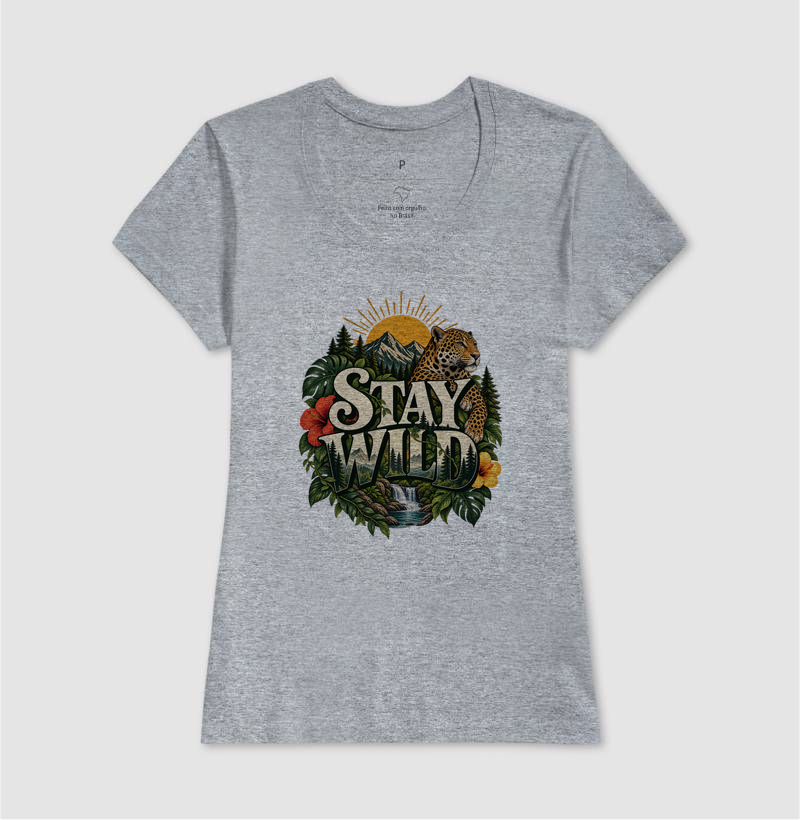 Camiseta - Stay Wild - Imagem 9