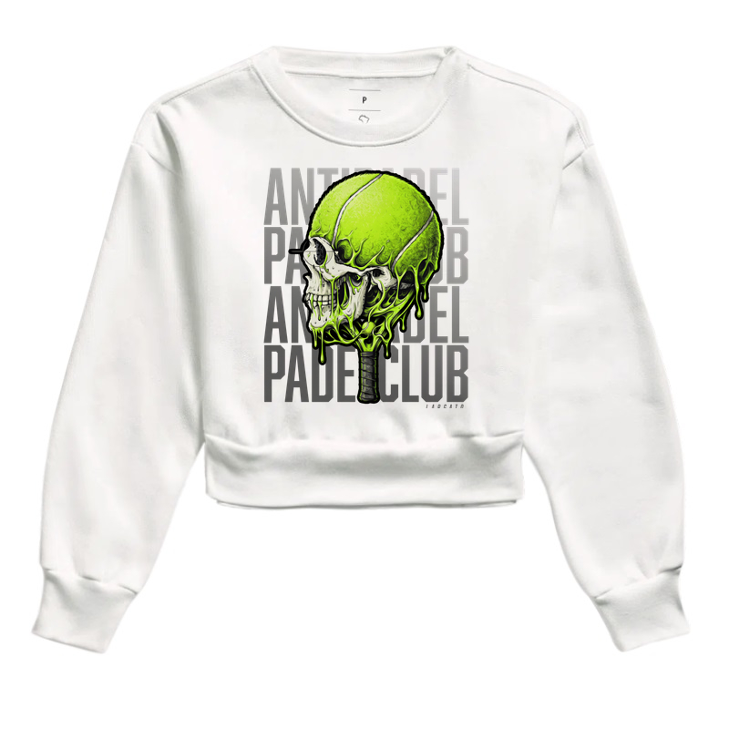 Camiseta Anti-Padel Caveira Prata - Imagem 3