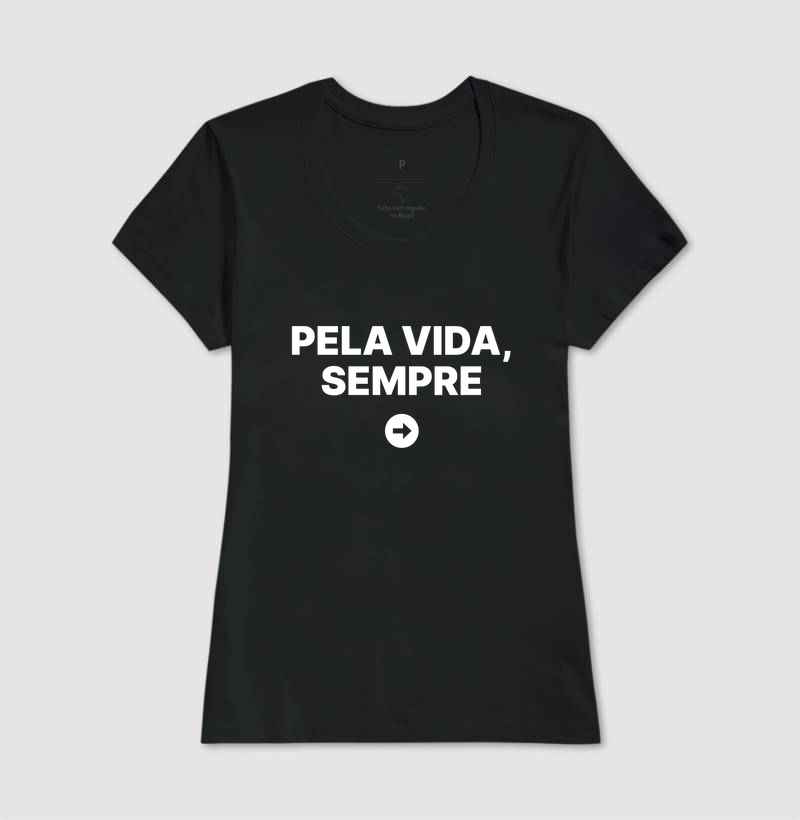 Camiseta Pela vida, sempre - Imagem 3