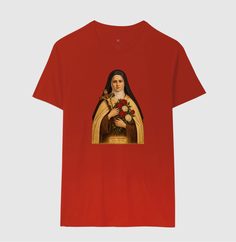 Camiseta Santa Teresinha Rogai por Nós - Imagem 8