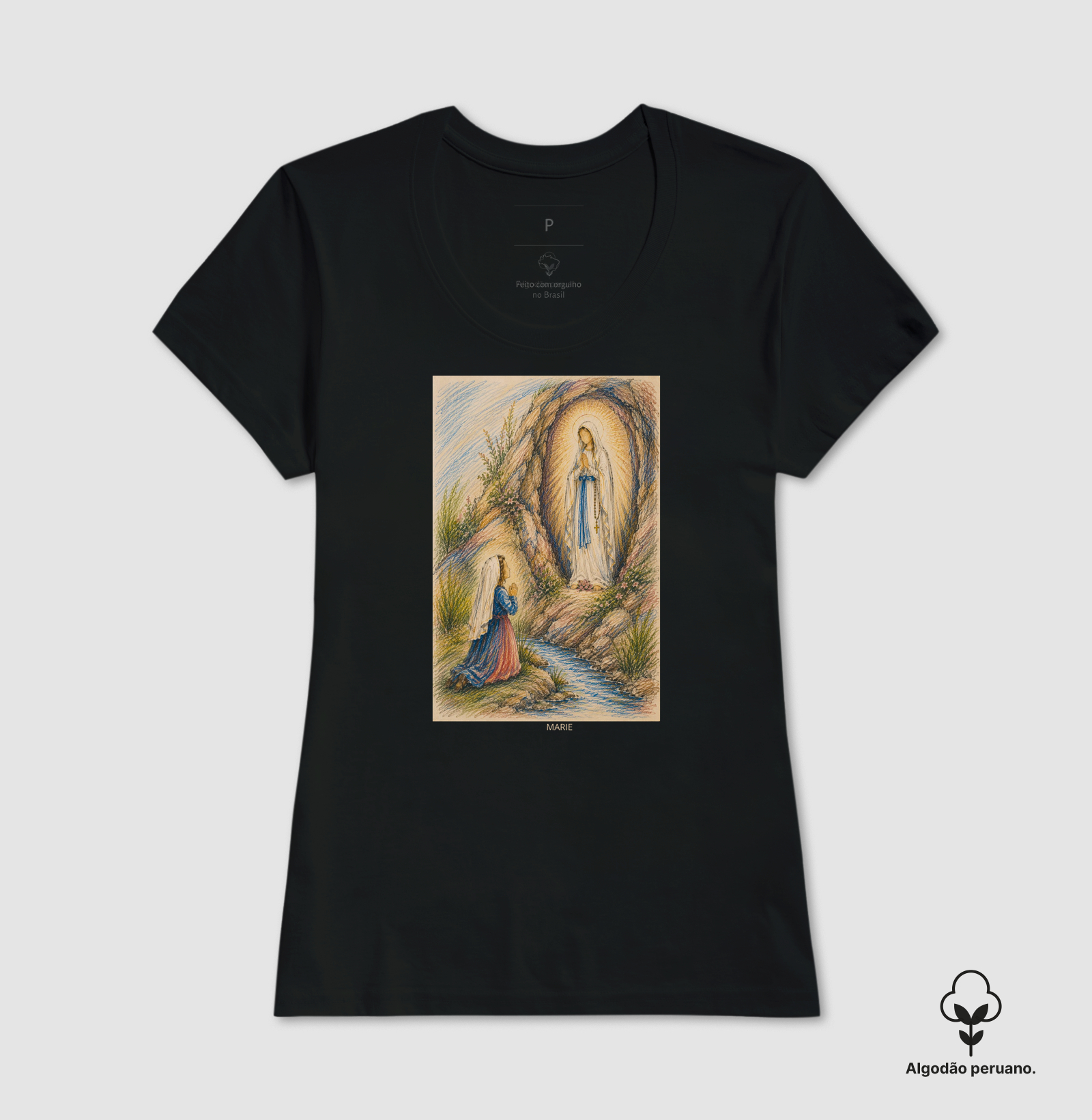 Nossa Senhora de Lourdes e Santa Bernadete - Imagem 3