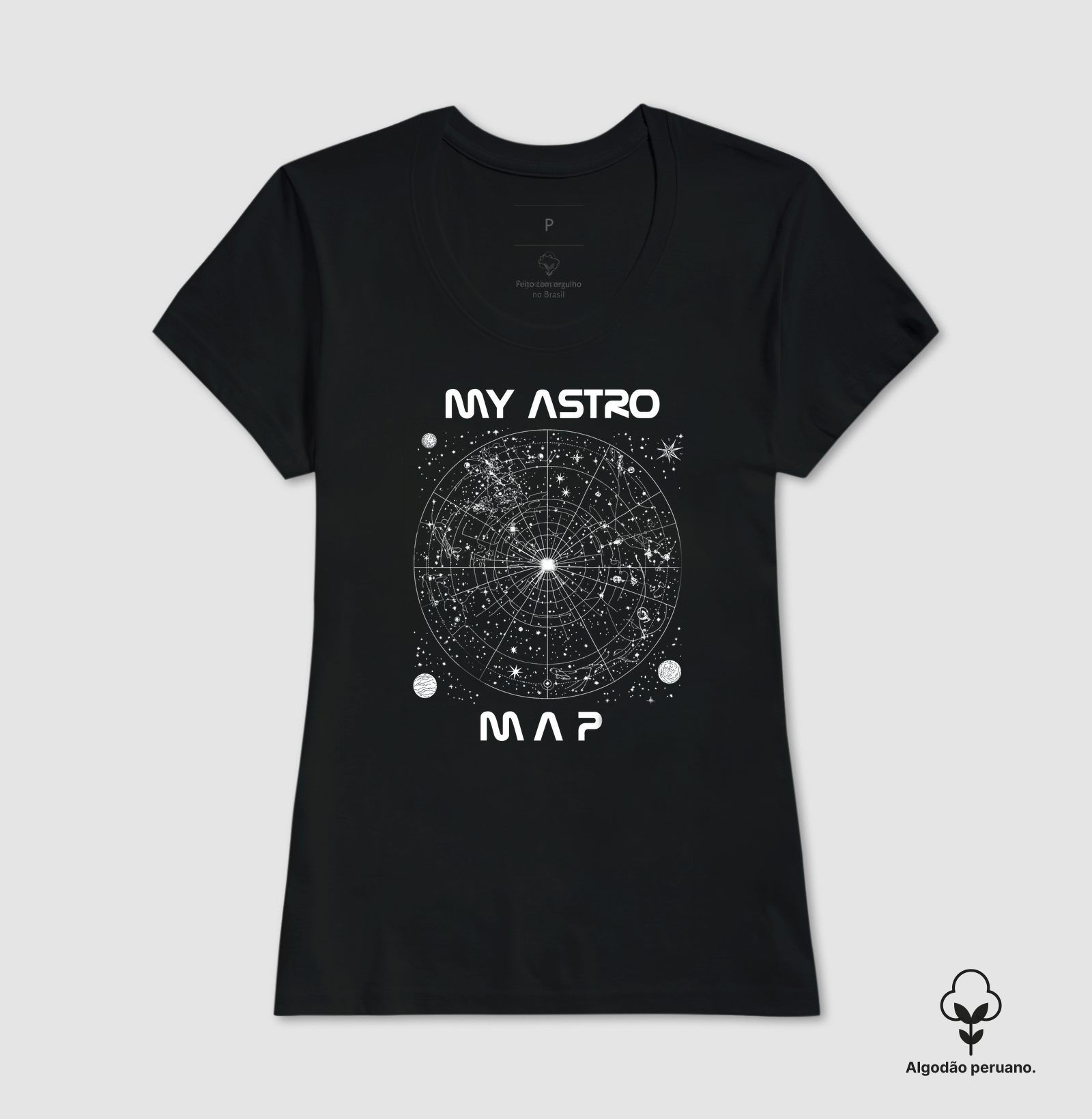 Camiseta - "My Astro Map" - Imagem 6