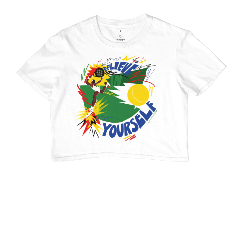Camiseta Padel Believe In Yourself Retrô - Imagem 3