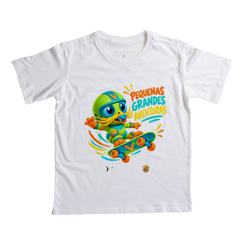 Camiseta Infantil Exkel | Aventuras do Planeta Beleléu - Imagem 6