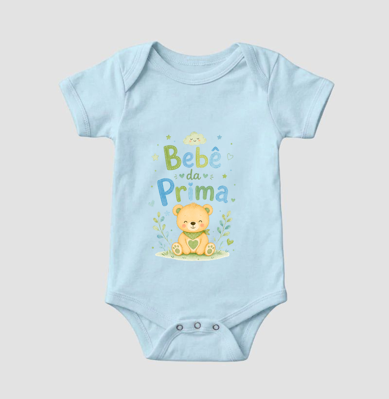 Bebê da Prima - tons azul verde (body bebê) - Imagem 3