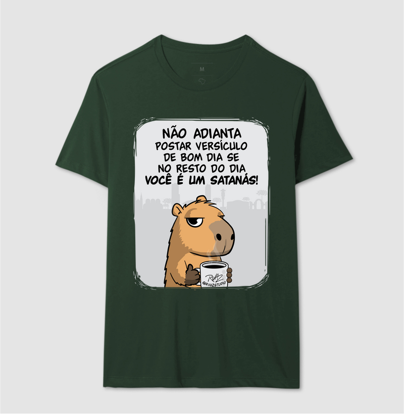 Camiseta Capivara Você é um Satanás - Imagem 12