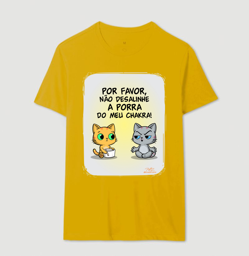 Camiseta Gato Sincero Chakra - Imagem 14