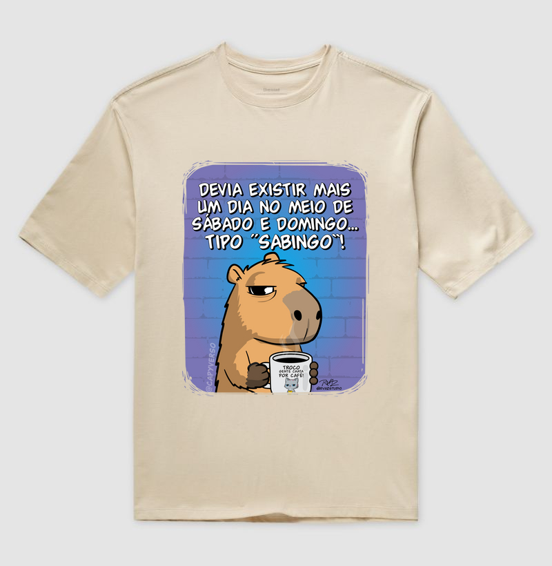 Camiseta Capivara Sabingo - Imagem 3
