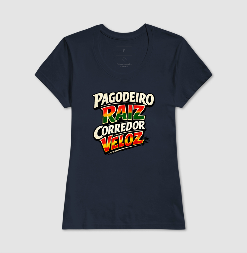 camiseta pagodeiro raiz, corredor veloz - Imagem 7
