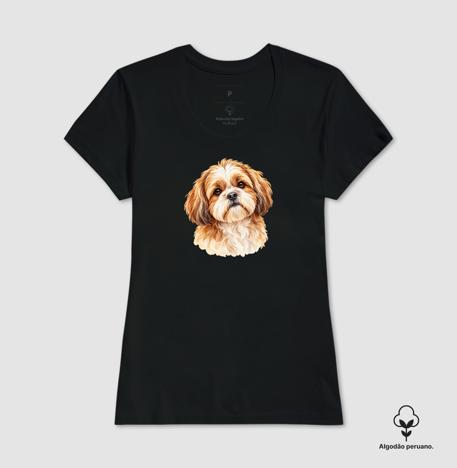 Shih Tzu aquarela - Imagem 6