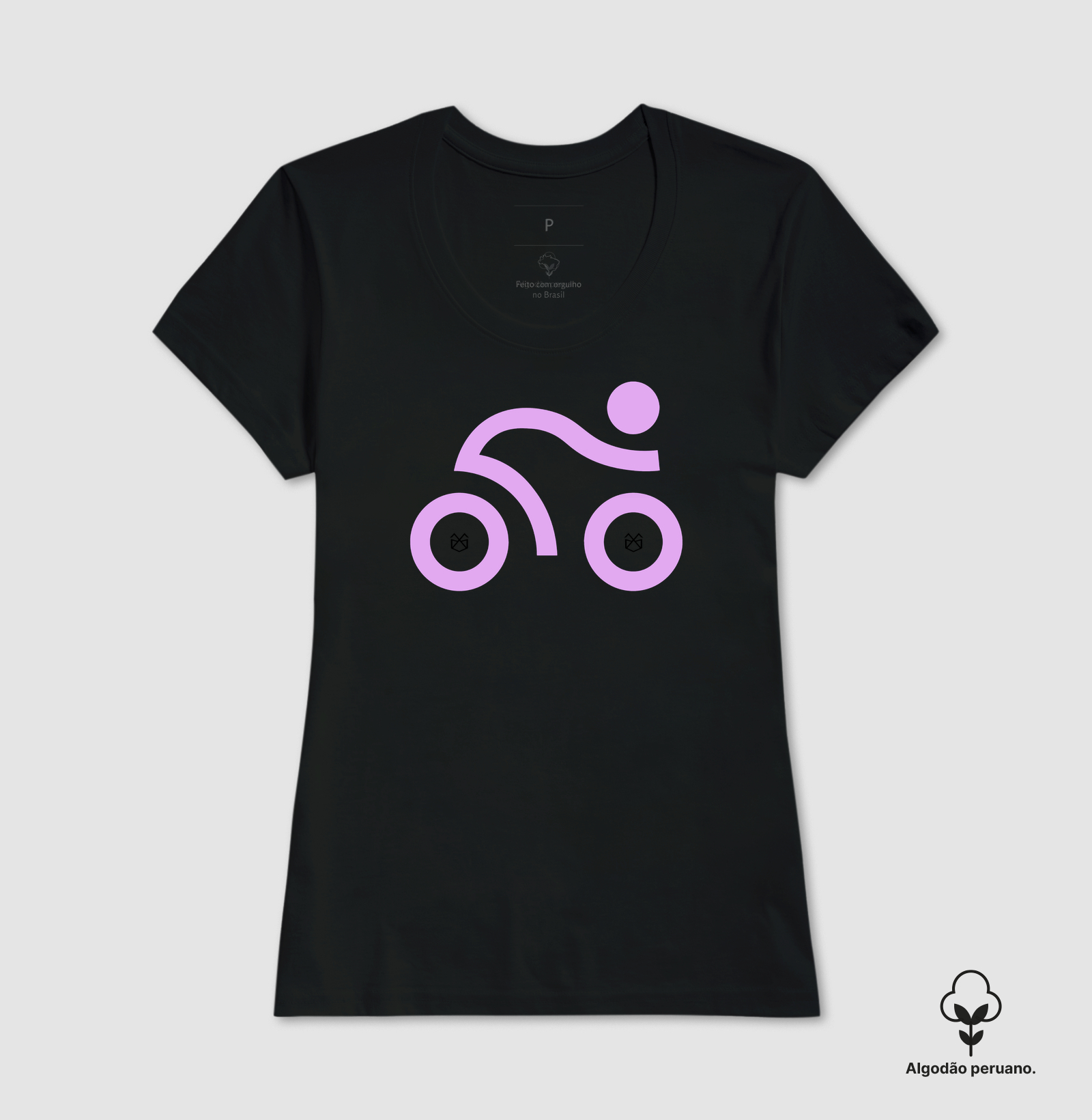 Camiseta Algodão Peruano - BOM PEDAL - Imagem 3